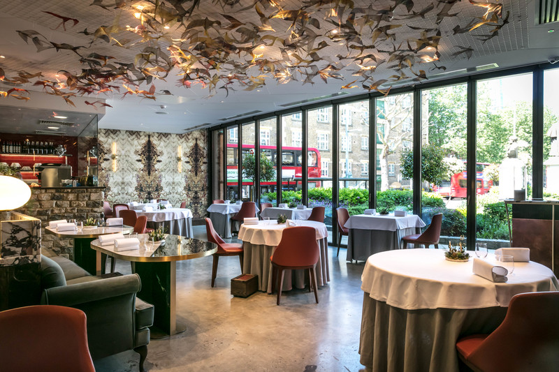 Dining room at Restaurant Story, Bermondsey, London, Exceptional